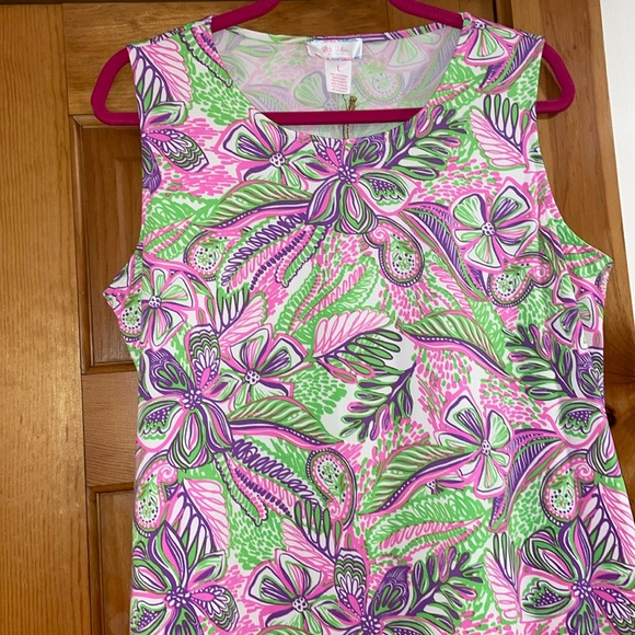 Stella Parker Collection Beach Dress UPF 50 Sun Protection sleeveless Size: L - Picture 6 of 11